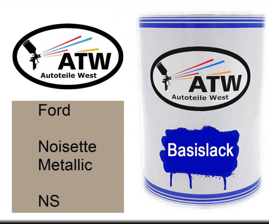 Ford, Noisette Metallic, NS: 500ml Lackdose, von ATW Autoteile West.